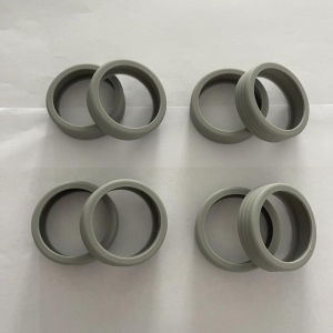 8Pcs Luggage Wheel Protector Silicone Wheel Cover Anti-wear Wheels Protector