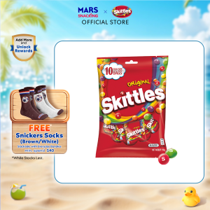 Skittles Funsize Share Bag 150G (10X15G) [Snack/Candy/Sweet]