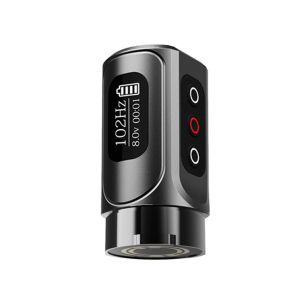 FLUX MAX ปากกาสักลายเครื่องพิมพ์แบบพกพาใหม่แหล่งจ่ายไฟกำลังไฟไร้ Coreless มอเตอร์ LED แสดงผลดิจิตอลเครื่องสักปากกา