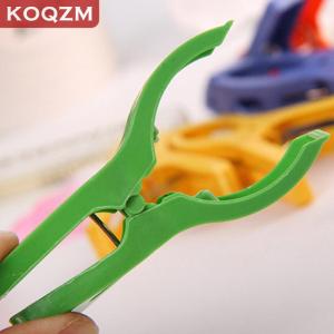 [COD] KOQZM KITCHEN 8ps/set Hanger Clips Large Plastic Windproof Beach Towel Clothes Pins Spring Clamp Clothespin Powerful Hot New Cheap