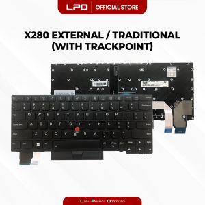 LPO Laptop Keyboard X280 (with track point) Compatible with Lenovo Thinkpad A285 X390 X395