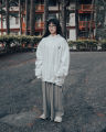 DGRAVE SAINTS 'OG LOGO WHITE' HOODIE. 