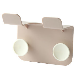 Allenstores Universal Hair Dryer Holder Bathroom Punch-free Wall-mounted Bathroom Rack Home Bathroom Wall Hair Dryer Storage Rack