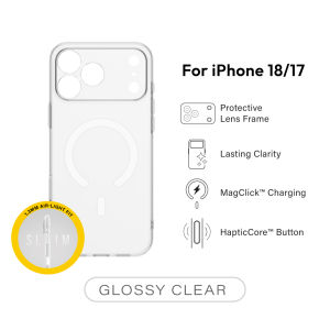 UNIQ Airsuit iPhone 18 Pro Max Case / iPhone 17 Ultra Slim 1.3mm MagClick Phone Case