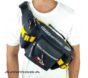 Tas Selempang Pria Tactical Bag Polo Prostar Waistbag Waterproof Multi Fungsi
