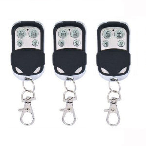 Smart four-button wireless remote control key fob 433MHz suitable for car garage doors gates and sunroofs (please check the applicable model before purchasing).