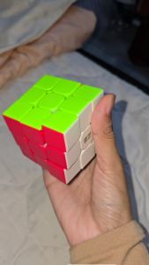 Qiyi Qimeng V3 Ceramic Sailing Puzzle Cube 3x3 Speed Cube Magic Cube Bright Color Toy for Adults and Kids