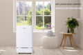 Máy lạnh di động 12.000 BTU thông minh nhập khẩu Fujihome, máy điều hòa di động đứng mini điều khiển Wifi đa năng làm lạnh, hút ẩm, lọc không khí. 
