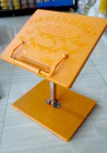 Kệ tụng kinh nhựa chân inox