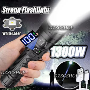 1300W D99 Torchlight ultra bright for Emergency light Camping light New P50 Torch light Outdoor Super bright Flashlight