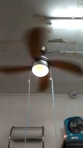American Star 42inch Ceiling Fan 4 Blade 1 Light Fixture