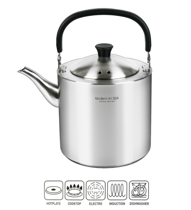 [Queensense] 1.2L / 2.5L / 4L Stainless Steel Kettle for All Types of