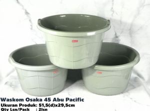 Jolang Bak Air Mandi/Tempat Penampungan Air Jumbo/Wadah Baskom Jumbo Osaka/ Wadah Air Bak Mandi Jumbo ukuran 45 Liter