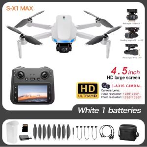 S-X1 Max GPS Drone with 3 axis gimbal 5km range (Below 250g)