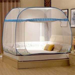 180/200cm Kelambu Lipat Kelambu Tempat Tidur Dewasa Portable Anti Nyamuk  kelambu Tidur Tenda Jumbo