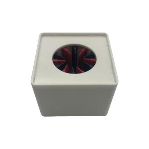 Compactly Square Cube Shaped Microphone Flag Station Quality ABS Material For Media Production And Live Streaming