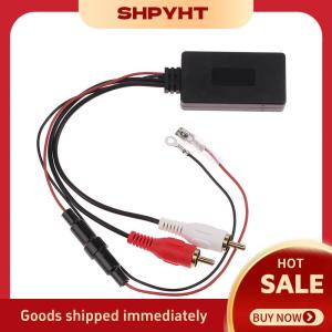 SHPYHT✨ 5-12V Car Wireless Bluetooth Receiver Module Bluetooth 5.0 Music Stereo Audio Cable Adapter 2RCA Connector Music AUX Adapter