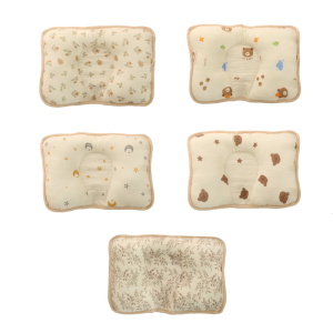 Newborns Baby Pillow Enjoy Comfort and Support Cotton Comfortable Headrest Cushion For Cribs Car Seats and More