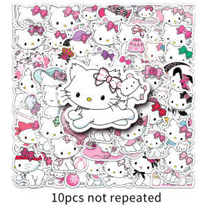 50pcs Sanrio CharmmyKitty Waterproof Sticker Sanrio Character Cartoon Graffiti Decorative Sticker