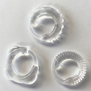 New three mens rings soft rubber rings mens silicone rings 10mm wide 2.5mm thick rubber bands breathable a variety of multi-piece packs