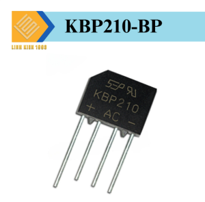 [ 2 CON ] Diode cầu KBP210 1000V2A màu đen 4 chân