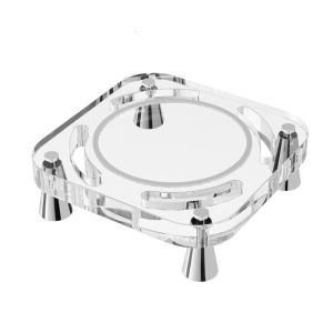 Acrylic Desktop Stand for Mini 2024 Vertical Stand Holder Transparent Dustproof Laptop Holder Cooling Heat Disspation