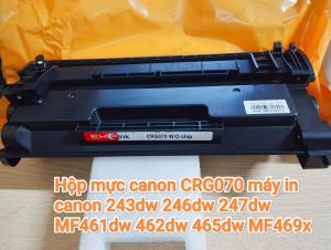 Cartridge hộp mực canon CRG070 cho máy in canon lbp 243dw 246dw 248x MF461dw MF465dw MF469x chưa chip