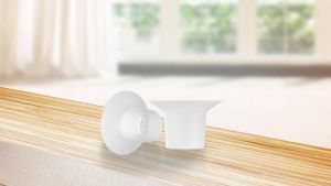 18mm Silicone Flange Inserts Compatible with for Spectra S1/S2 Medela Bellababy Elvie Paruu R12 P10 Momcozy S9 S10 S12 Pro Freemie Breast Pump Shield Reduce 27-28mm Tunnel to 18mm 2pcs