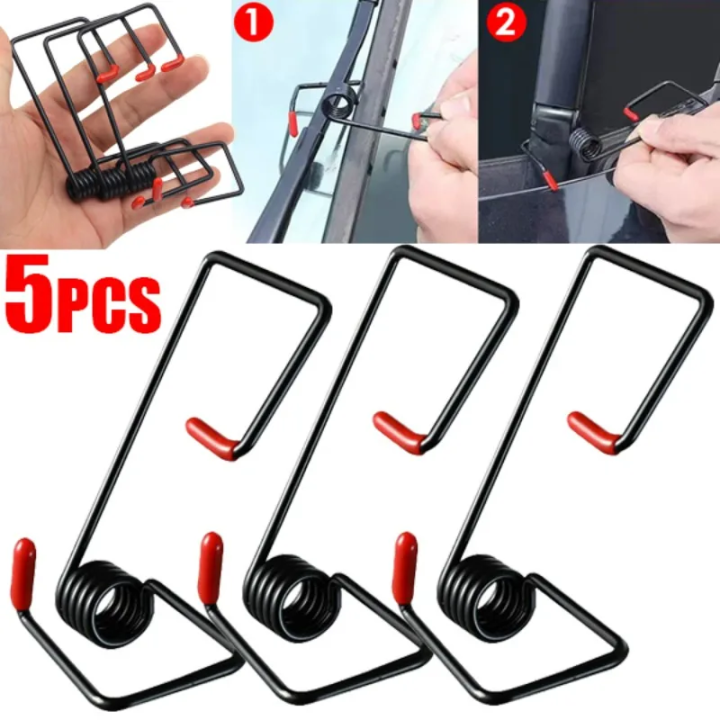 Windshield Wiper Booster Universal Wiper Fastener Reduce Noise