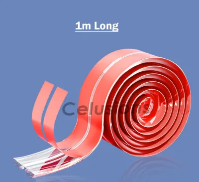 (SG Seller) 1m | 2m Silicone Clear Edge Protector Self Adhesive Guard Sharp Corner Furniture Transparent Bumper Kids Safety