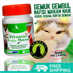 SEMPATI Olive Care Obat Vitamin Kucing Green Olive Care Vitamin Kucing Penambah Nafsu Makan Kitten Olive Care Hijau Obat Nafsu Makan Gemukin Badan Bulu Rontok Daya Tahan Tubuh Konstipasi Anabul