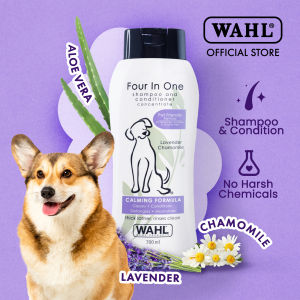 Wahl Dog 4 in 1 Shampoo 700ml - Pets Plant Based Moisturising Cleanser