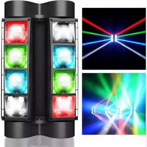 Light Laser 8 Eyes Stage Lights for Party Lights Disco Rgb Stage Light 8 Eyes Disco Light Laser
