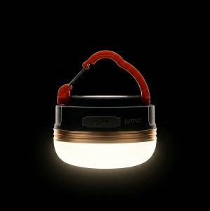 Portable LED Camping Lantern Type C Rechargeable Tent Light 1800mAh 300LM Waterproof Magnetic Base Outdoor Hanging Flashlight For Hiking Emergency Lamps