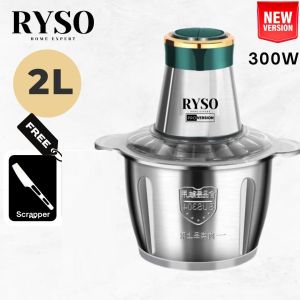 [NEW] Stainless Steel Electric Food Chopper Meat Grinder Machine Mixer Food Chopper Meat Chopper