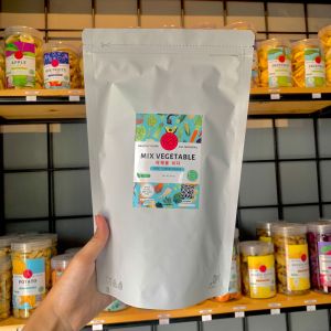 SERIGALE Keripik Sayur Organik Premium - Mix Vegetables Halal 1000 ML Toples Bebas Gula & Zat Pewarna