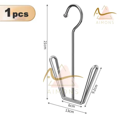 Jemuran Gantungan Sepatu Anti Karat (1 pcs)/ Hanger Sepatu /Sandal / Jemuran Stainless Steel Kaos Kaki Serbaguna
