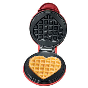 Mini Waffle Maker Nonstick Nonstick Surface Compact Quick Heat-Up Kitchen Appliance for Breakfast
