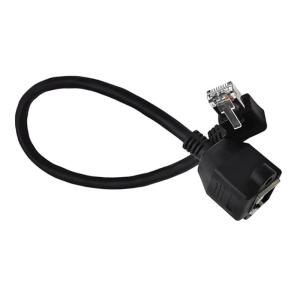 90 độ Cáp Ethernet trái/phải/lên/xuống uốn cong không gian hiệu quả dây mạng cho kết nối văn phòng liền mạch