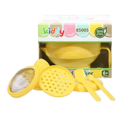 Kiddy Baby Food Maker Set 7 in 1 Pack - Alat makan bayi mpasi / saringan mpasi / peralatan mpasi / mangkok bayi