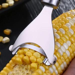 Stainless Steel Corn Stripper Corns Threshing Device Easy Peeling Corn Kerneler Peeler Fruit & Vegetable Tools/Corns Strippe