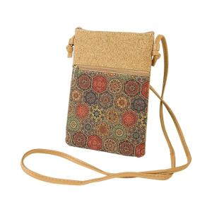 Women Shoulder Bag Small Crossbody Bag Purse Flower Print Messenger Bag Stylish Phone Bag Commuting Bag for Daily