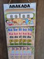 ABAKADA Learning Chart Laminated with 5 layer chart Hanging Chart Learning Kids explore abakada Charts. 