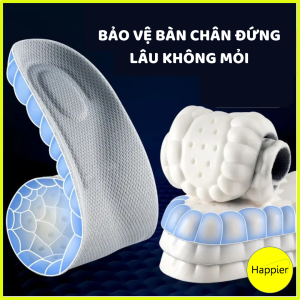 Đế Lót Giày Thể Thao 4D Cao Su Latex