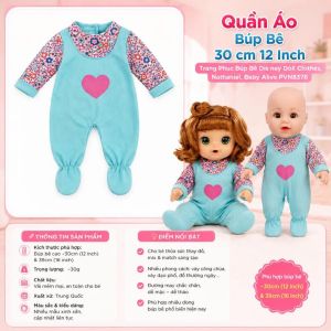 🏃 Quần Áo Búp Bê 30 cm 12 Inch Trang Phục Búp Bê Disney Doll Clothes Nathaniel Baby Alive PVN8376