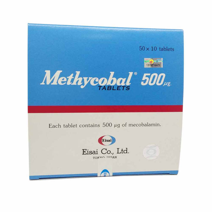 Methycobal Vitamin B12 500mcg 500's - Nutritional Supplement | Lazada