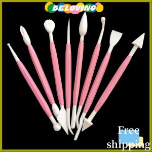 Beloving Flash Sale 8 cái bộ trẻ em yêu thích Polymer công cụ đất sét công cụ nhựa cho việc định hình đồ chơi đất sét
