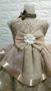 DRES BAYI PERENPUAN/DRESS CANTIK/GAUN PESTA ANAK PEREMPUAN/DRESS ULANG TAHUN/GAUN TAHUN/DRESS MURAH/GAUN MURAH /GAUN BROKAT COR/GAUN ULANG TAHUN