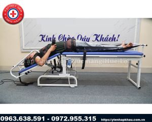 Giường kéo giãn cột sống thông minh bằng điện