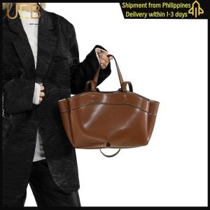 【UEB】Women Tote Bag One Shoulder Handheld Tote Bag Large Capacity Pu Leather Shoulder Bag for Women Girls